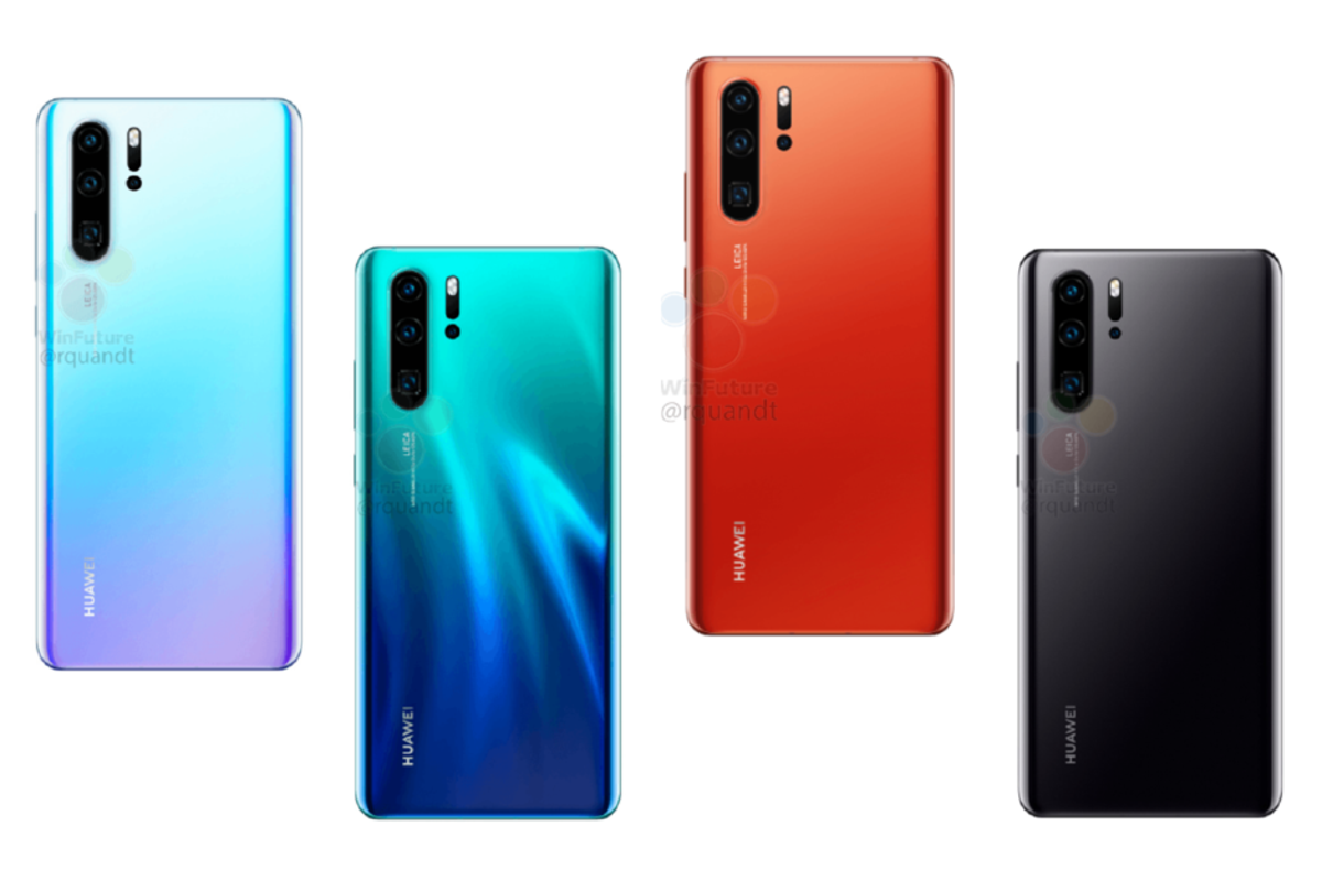 huawei p30 p30 pro specs leaked in