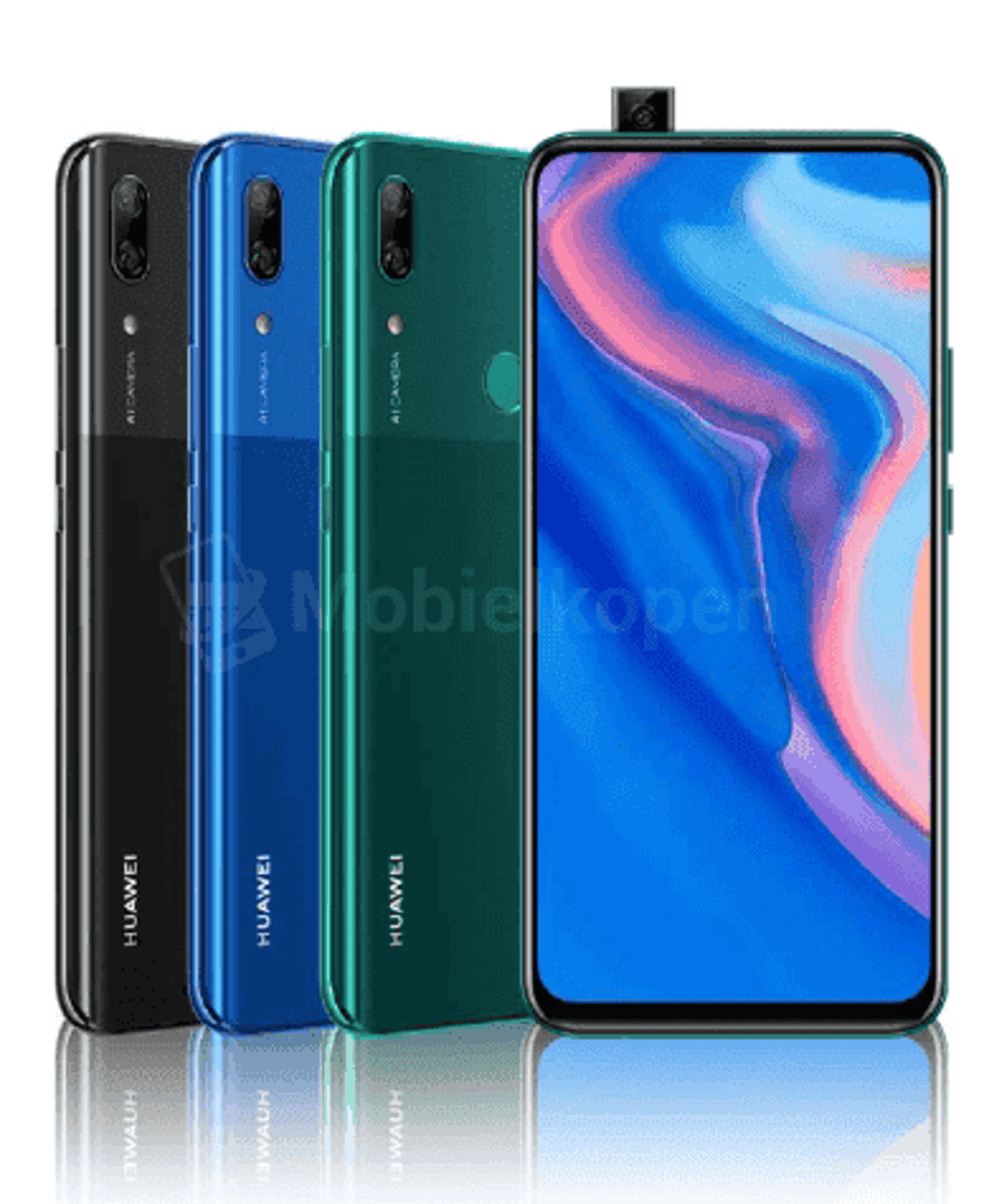 huawei p smart z leaked out with pop up