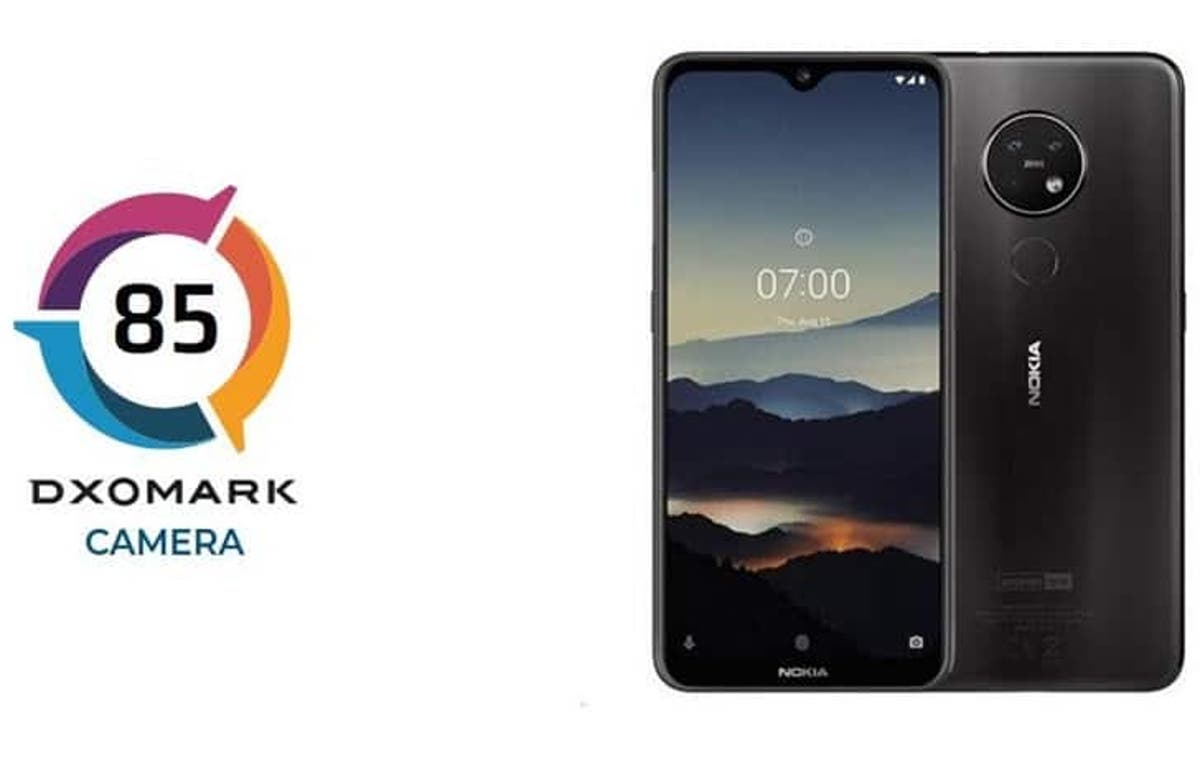 dxomark score for nokia 7 2 is the same as nokia 9 pureview