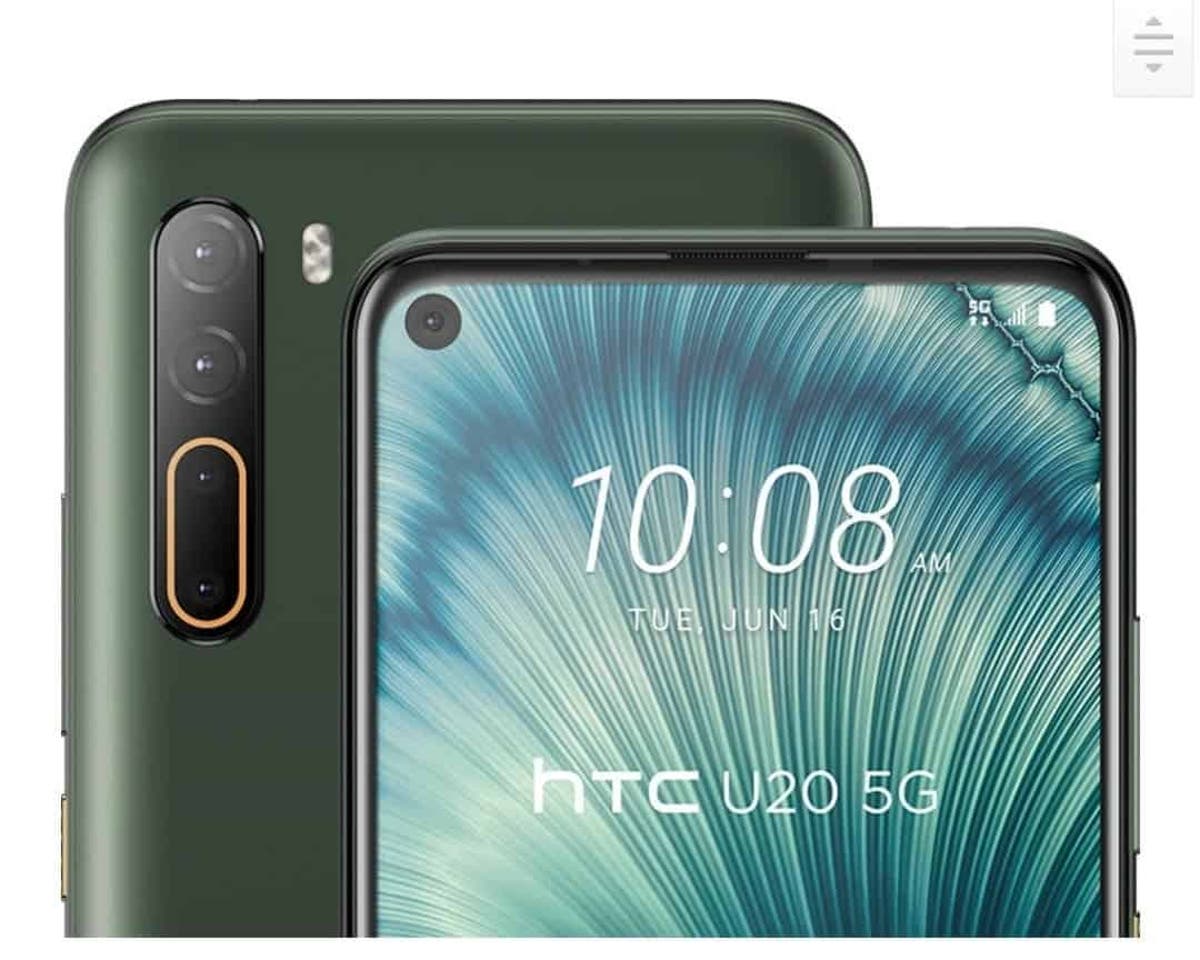 htc u20 5g and htc desire 20 pro