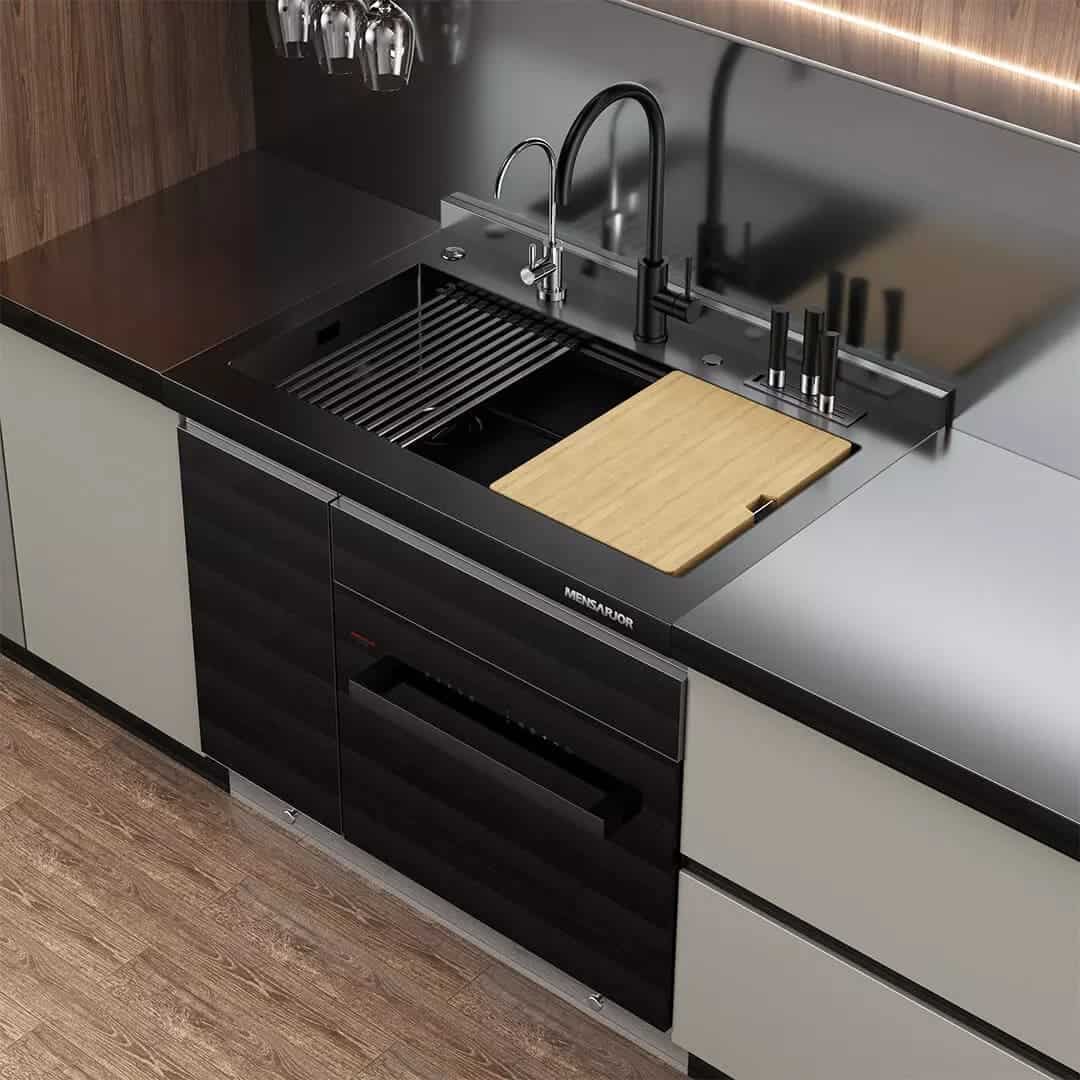 Умная раковина. Мойка Xiaomi MENSARJOR. Кухонная мойка Xiaomi MENSARJOR Kitchen. Xiaomi MENSARJOR Kitchen Modular. Xiaomi MENSARJOR посудомойка с раковиной.