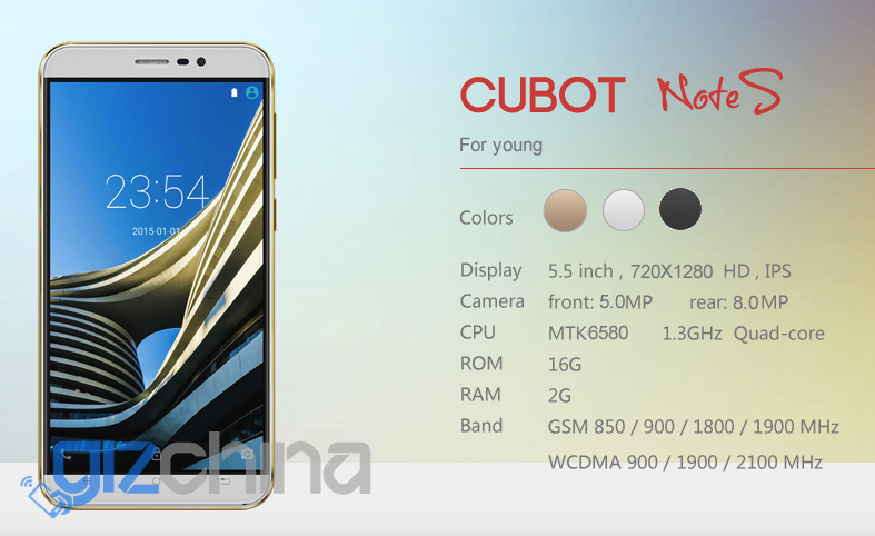 cubot note s