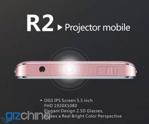 siswoo r2 projector phone