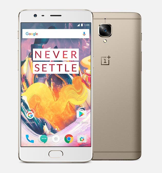 OnePlus 3T Specifications: Soft gold