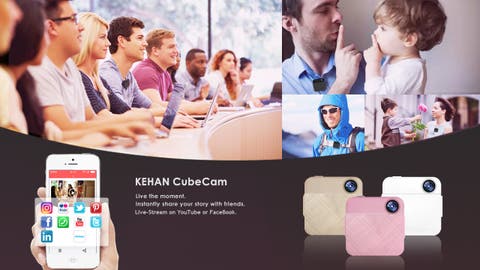 CubeCam Wearable Camera