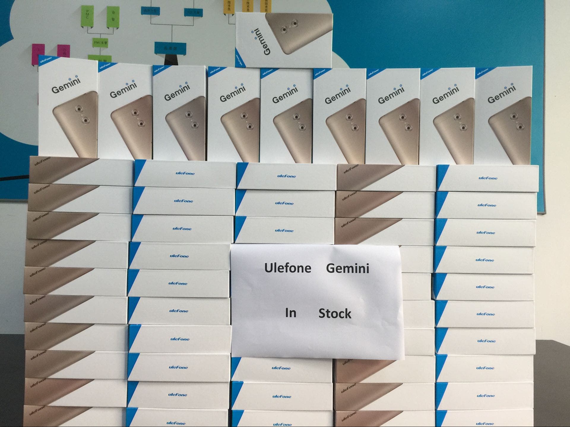 Ulefone Gemini Stock