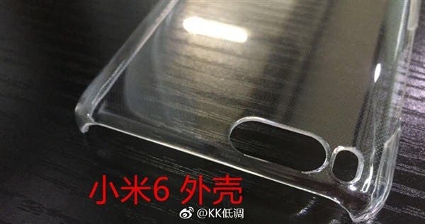 xiaomi mi6 case leaked