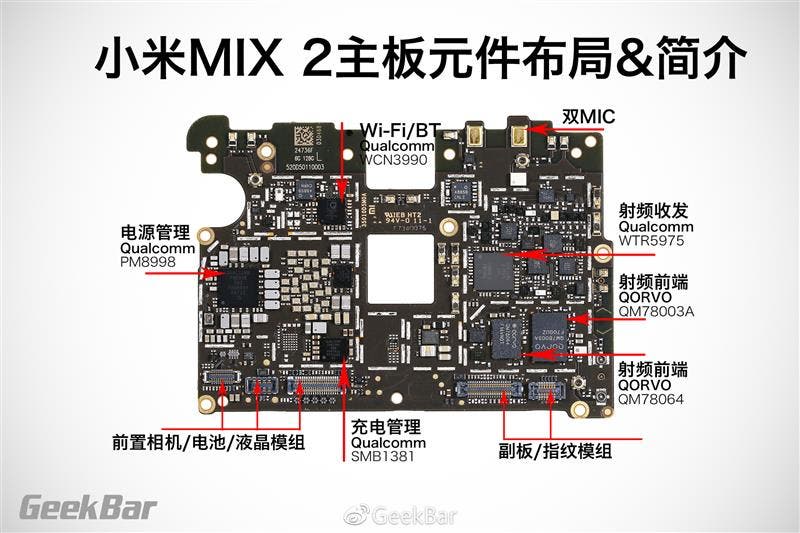 Xiaomi Mi MIX 2 Teardown