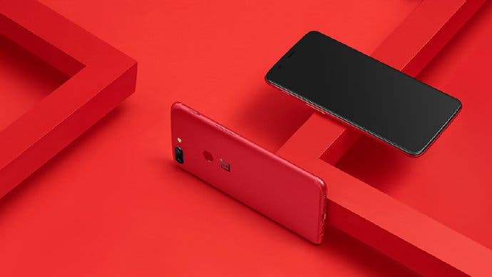 sendt Sukkerrør En del OnePlus 5T released in China with a gorgeous Lava Red color - Gizchina.com