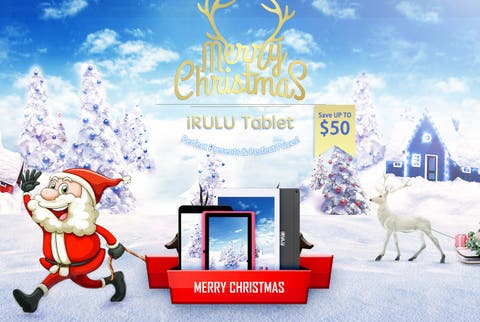 iRULU Christmas Tablet Sale