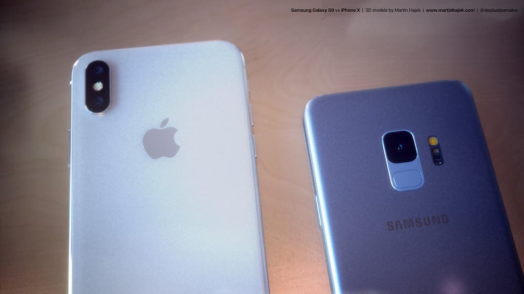 Samsung Galaxy S9 vs iPhone X