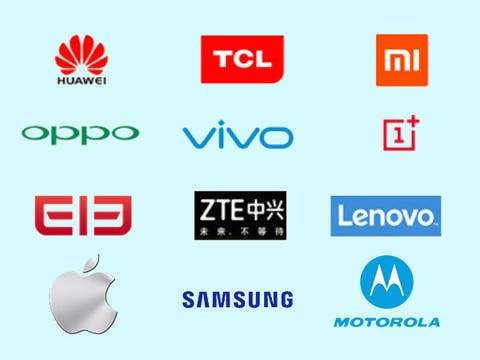 smartphone brands