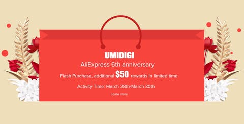 UMIDIGI's AliExpress Anniversary