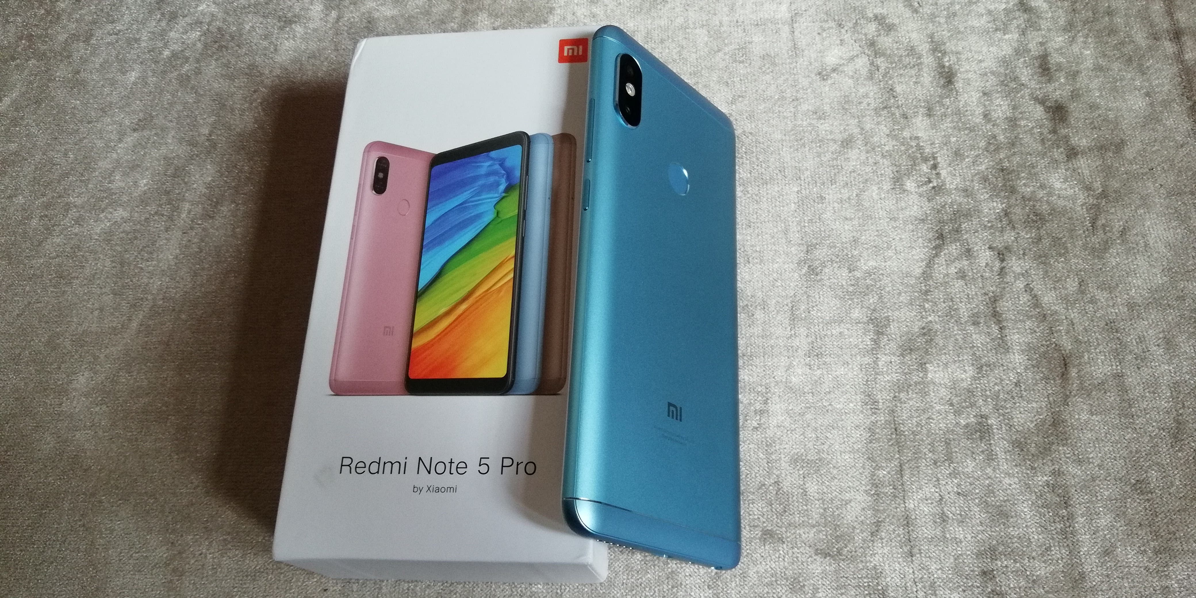 Redmi Note 5 Pro: Unboxing