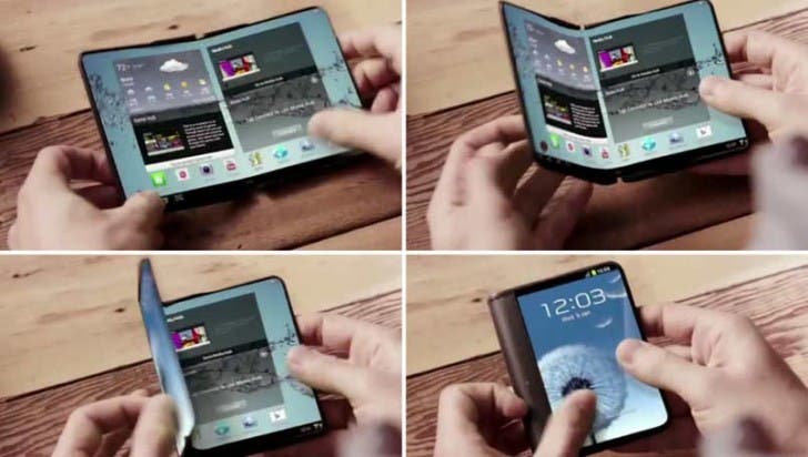 Samsung foldable phone