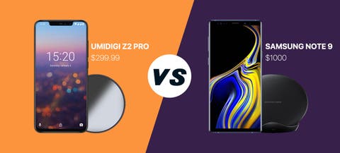 UMIDIGI Z2 Pro vs Samsung Note 9