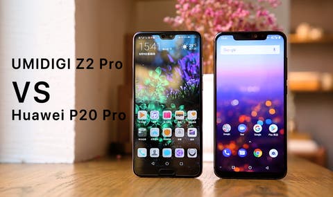 UMIDIGI Z2 Pro vs Huawei P20 Pro