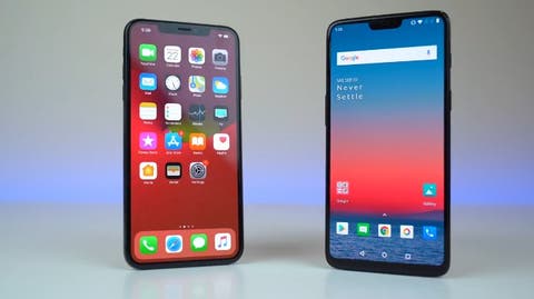 Apple iPhone X Max vs OnePlus 6 A12