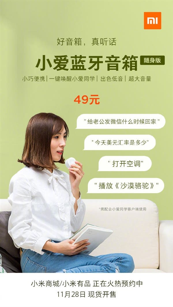 Xiaomi XiaoAI Bluetooth Speaker