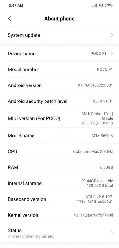 Stable Android 9 Pie rolls out to Xiaomi Pocophone F1 in India