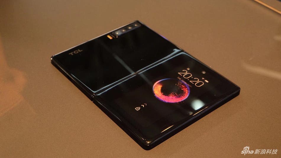 TCL foldable smartphone