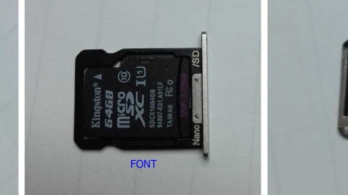 SD card and SIM