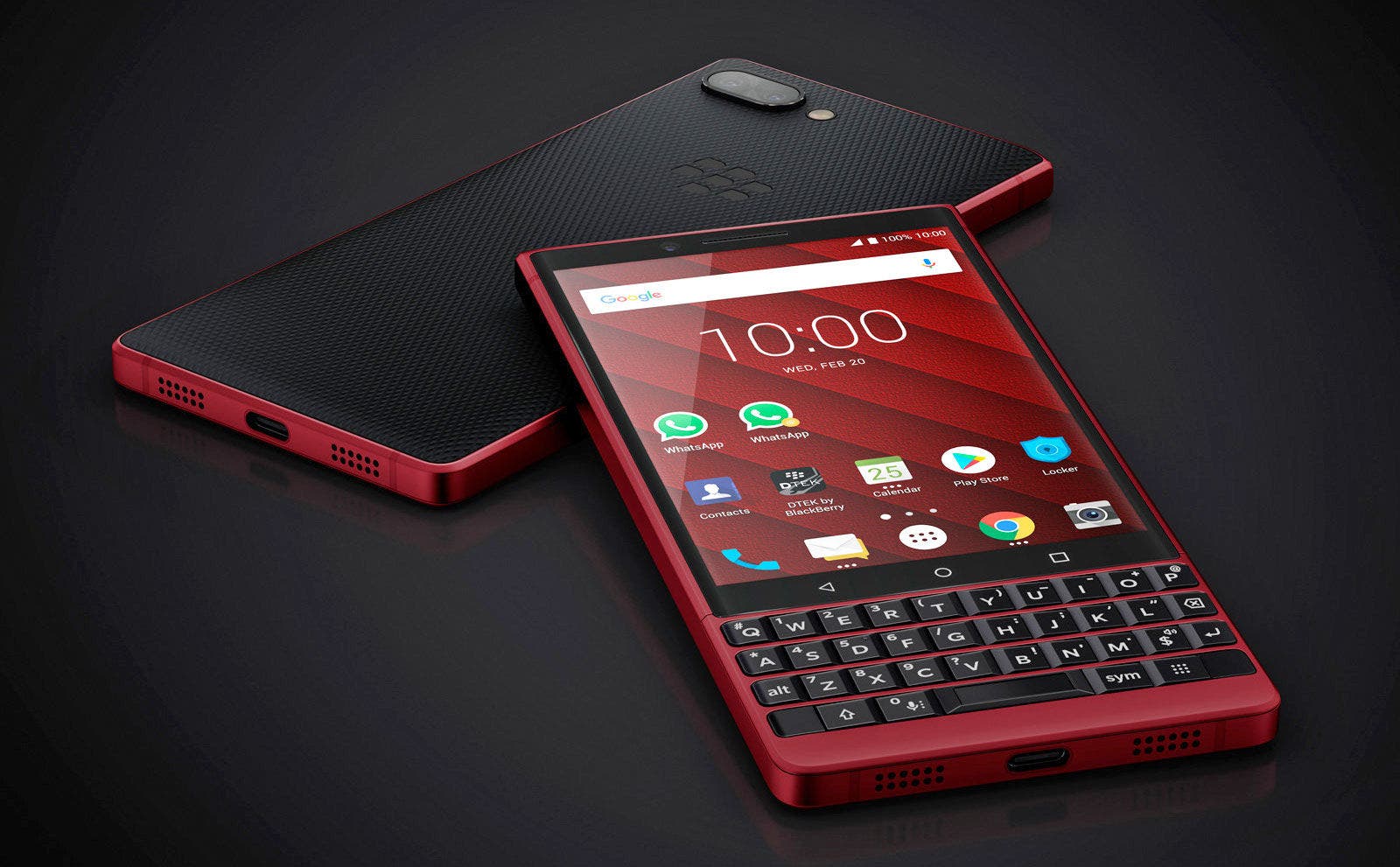 blackberry key2 red