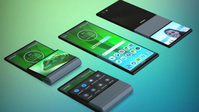 lenovo foldable phone patent