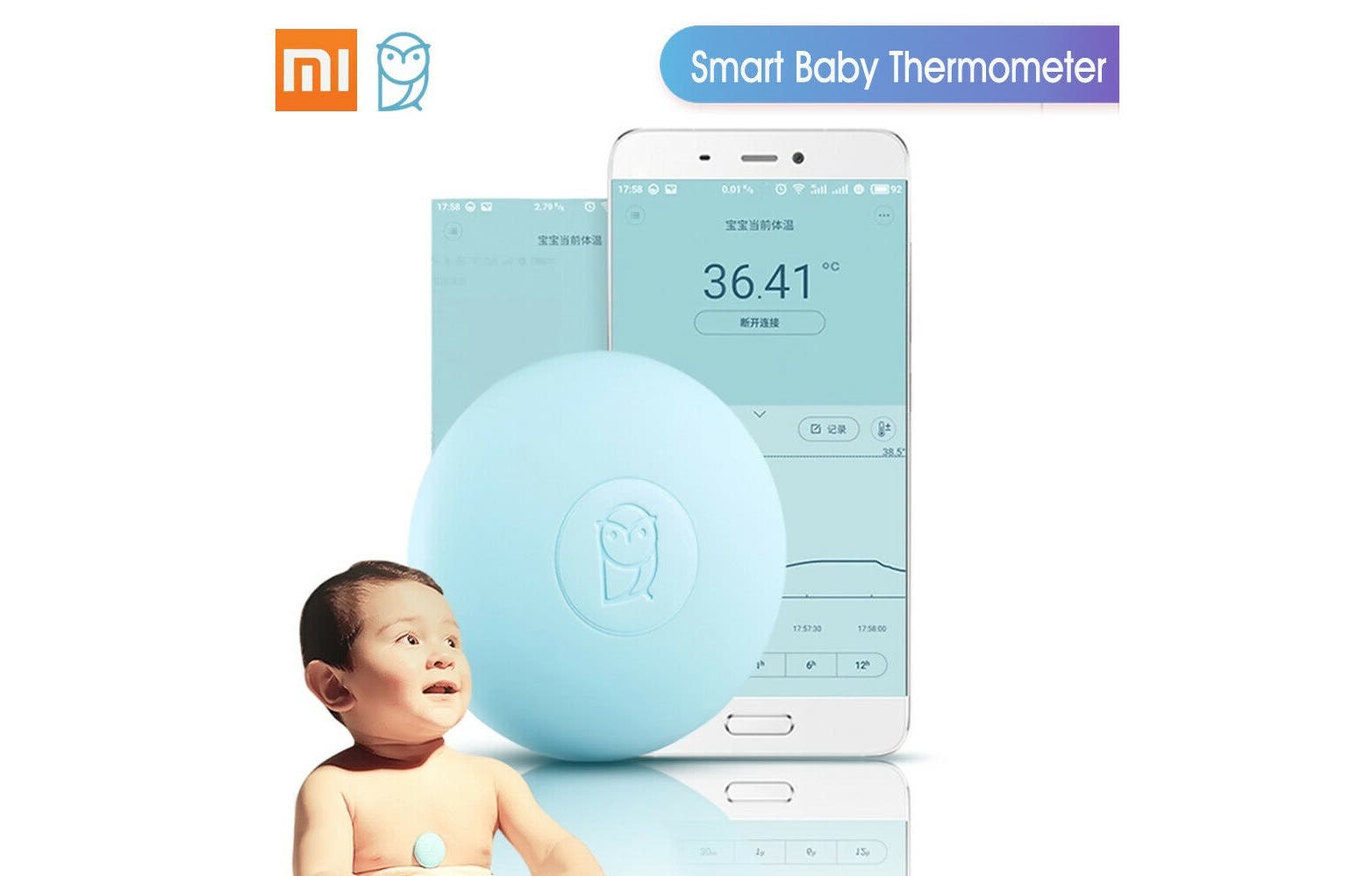 Xiaomi Miaomiaoce Digital Baby Smart Thermometer