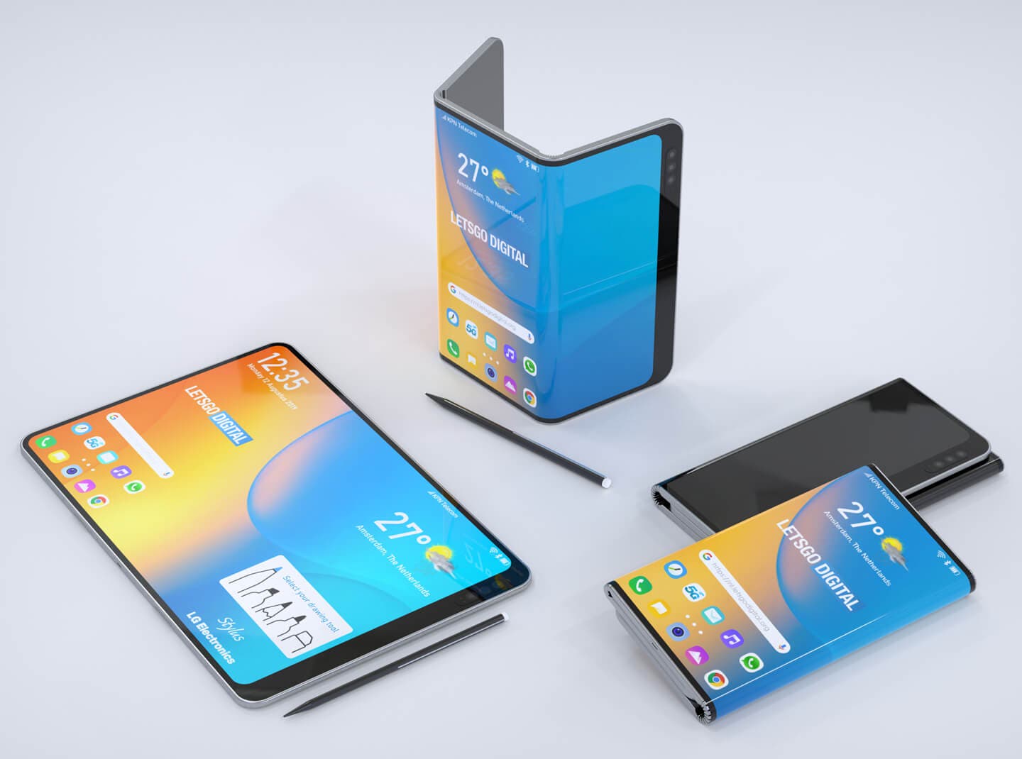 LG Foldable phone