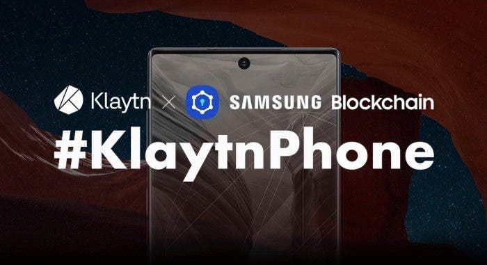 Klaytnphone Blockchain Galaxy Note10
