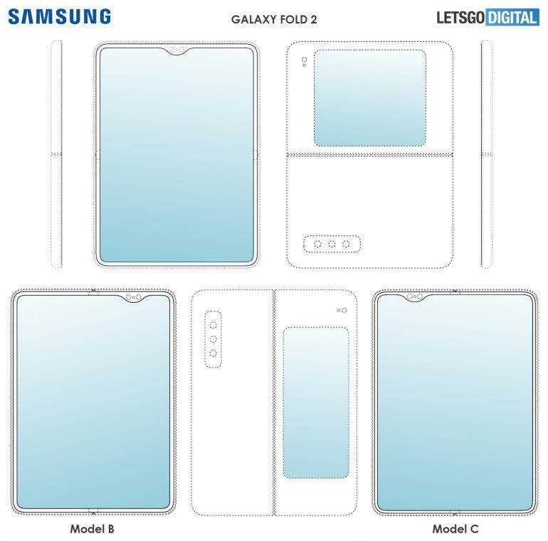 Samsung Galaxy Fold 2 S Pen patent