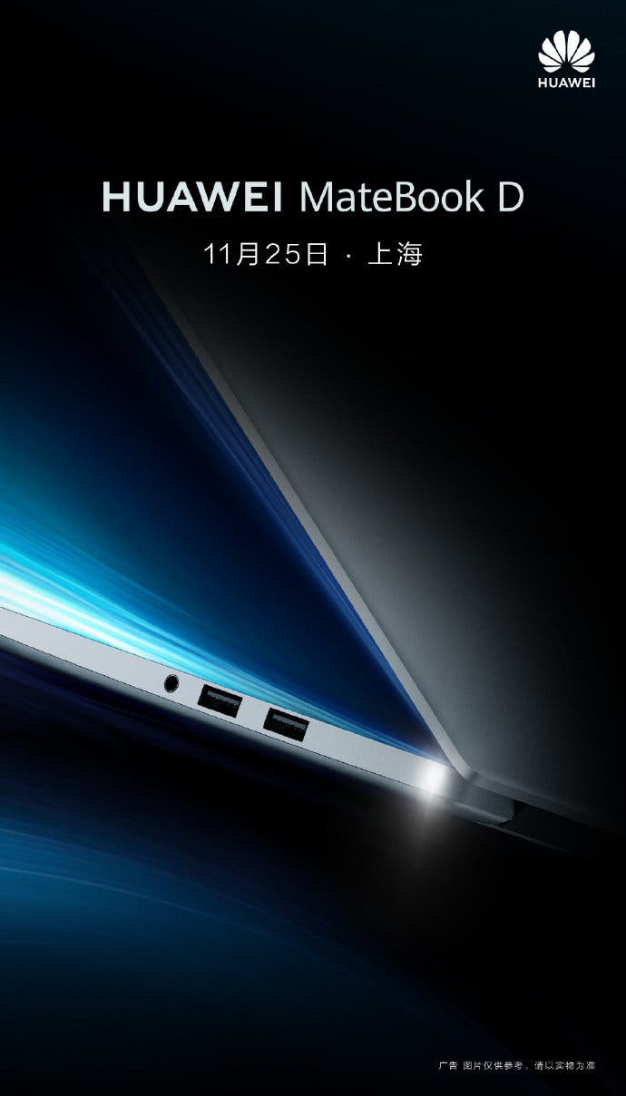 New Huawei MateBook D
