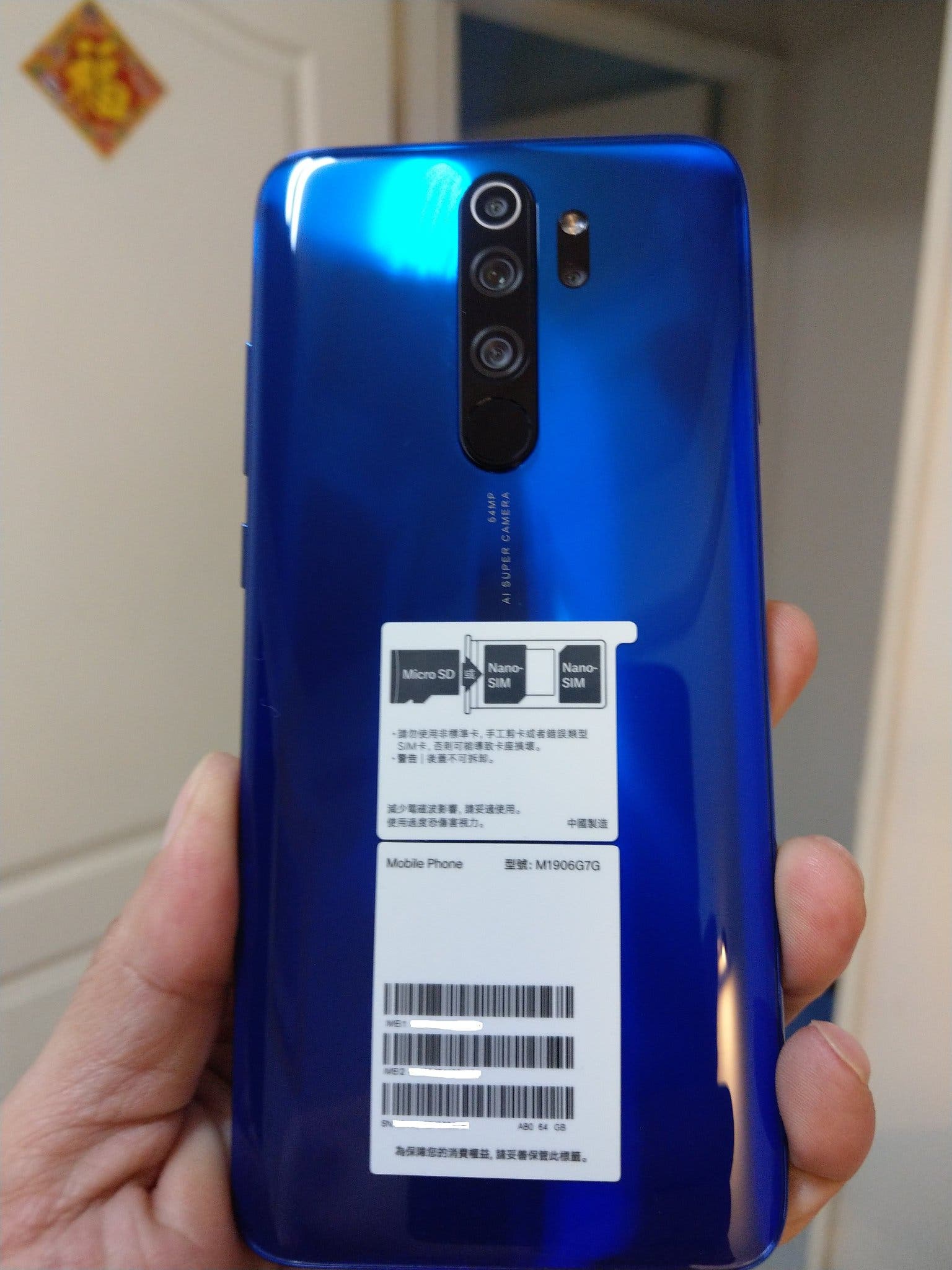 Redmi Note 8 Pro Ocean Blue 6GB/64GB
