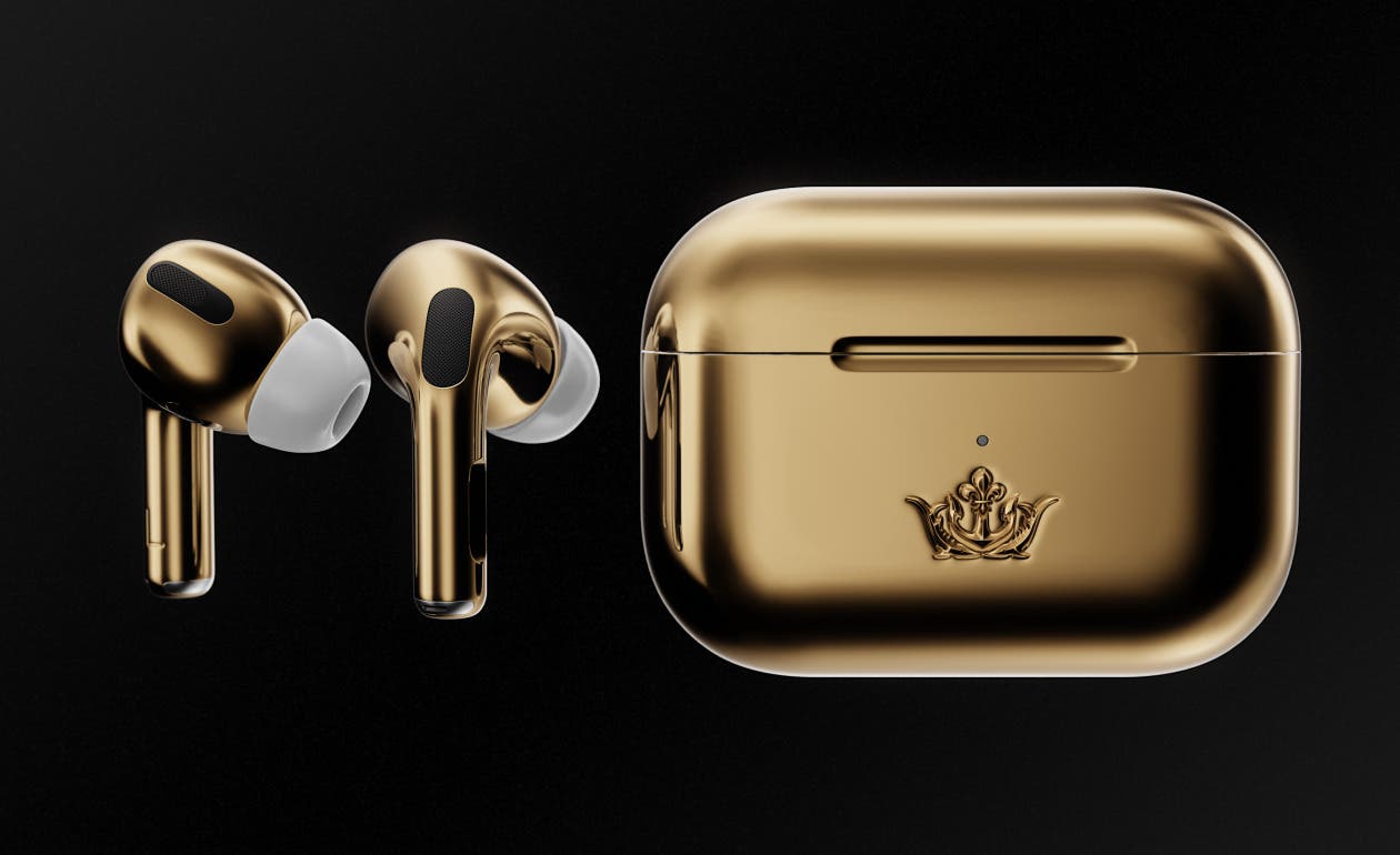 Apple AirPods Pro Gold Edition by Caviar