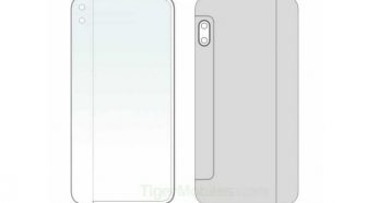 Xiaomi smartphone with horizontally sliding screen