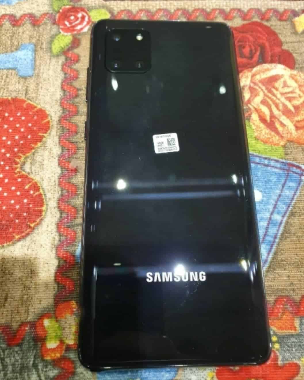 Samsung Galaxy Note 10 Lite Live Images Leaked Online