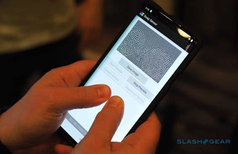 Apple screen fingerprint