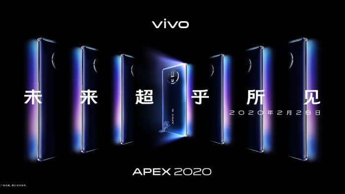 Vivo APEX 2020 Concept Phone Launching on February 28th
