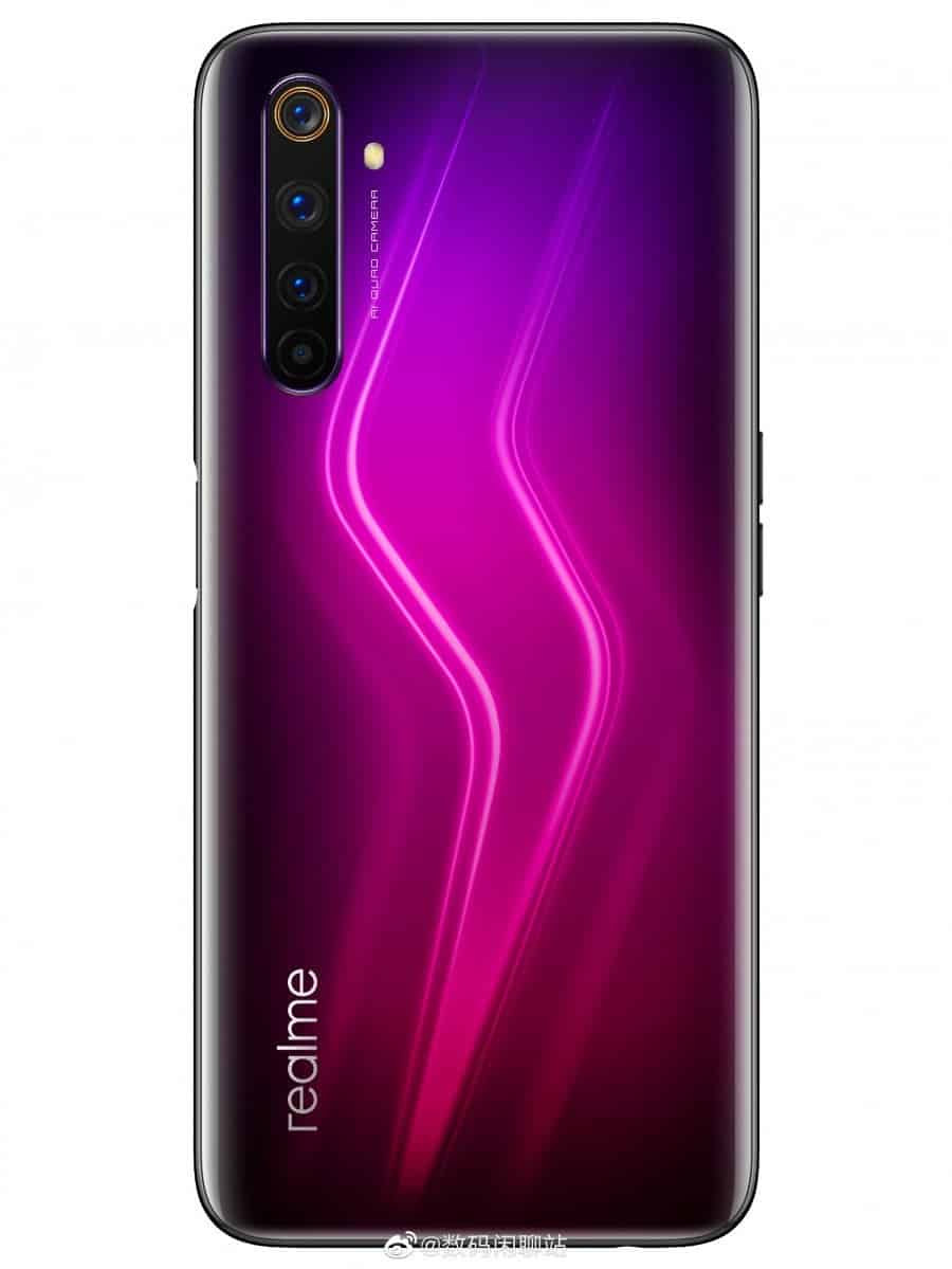 Leaked Realme 6 Pro press renders reveal three color variants