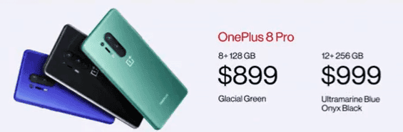 OnePlus 8 and OnePlus 8 Pro