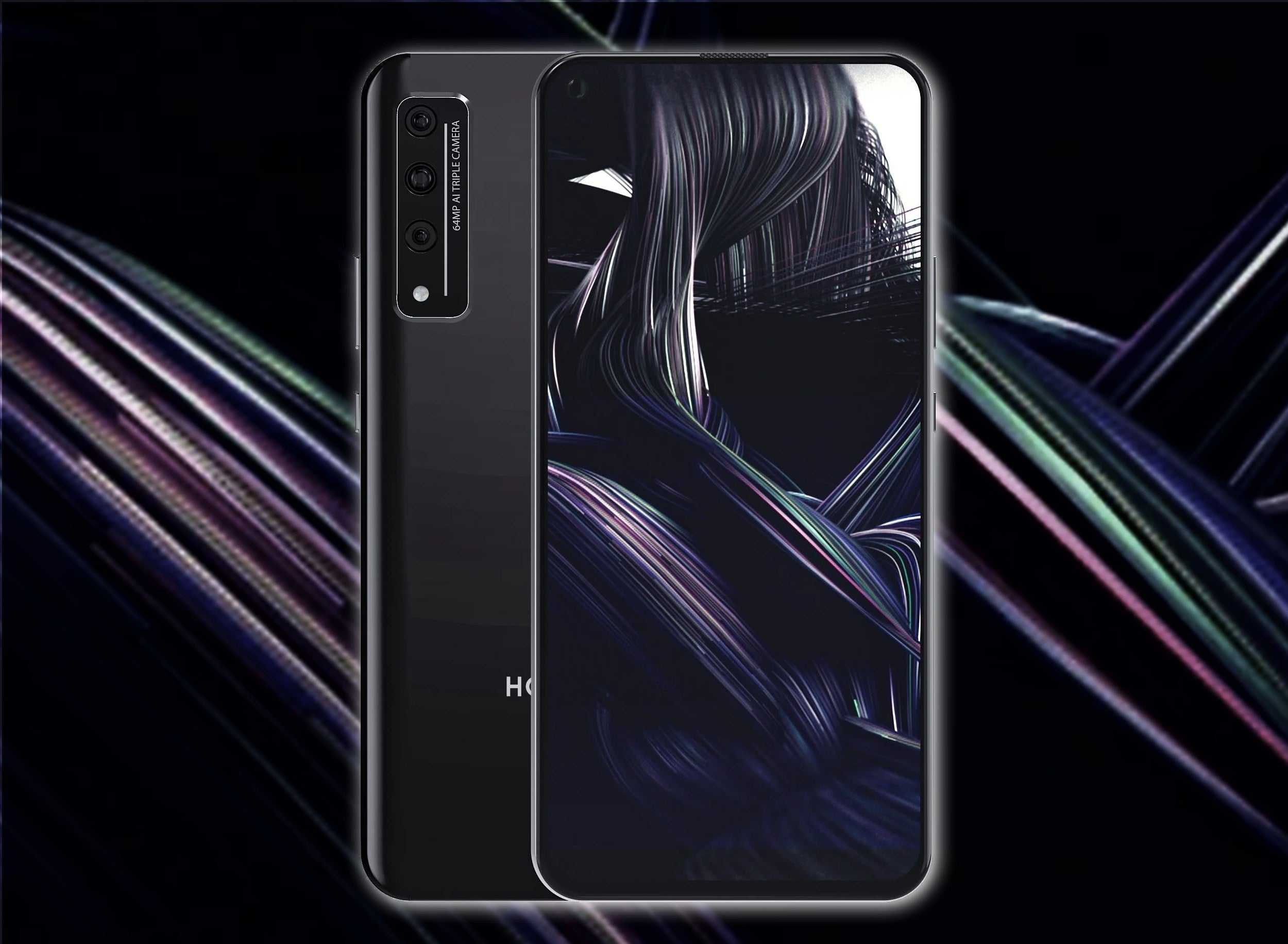 honor-10x-pro-render-suggests-punch-hole-display-and-64mp-camera