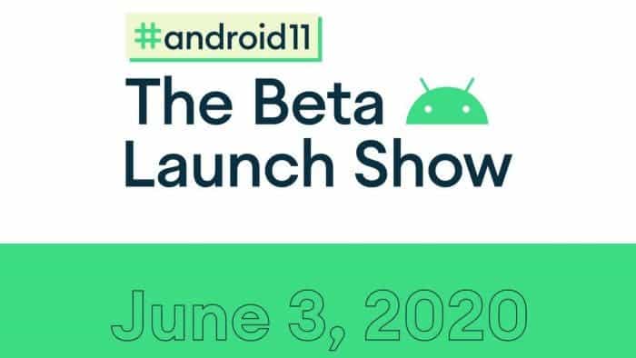 Google Android 11 Beta Launch Show