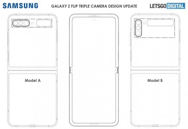 Samsung Galaxy Z Flip Second Gen Appears in New Patent