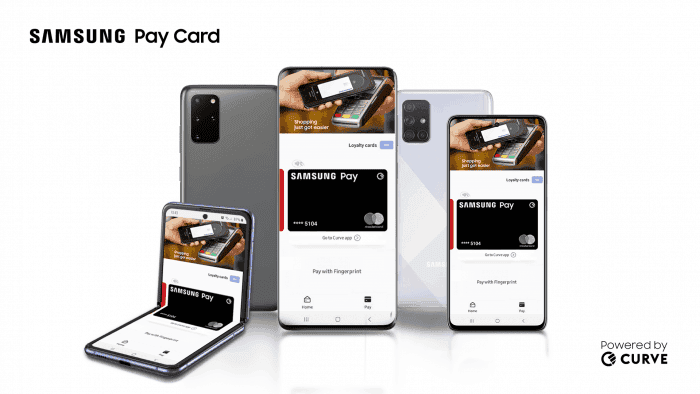 Samsung Pay Card curve