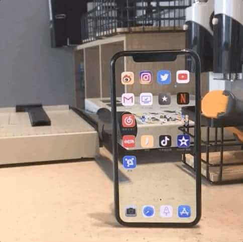 transparent iphone