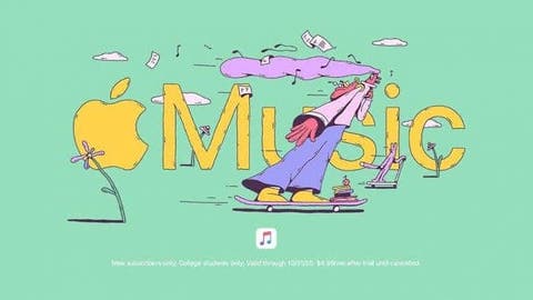 Apple Music student