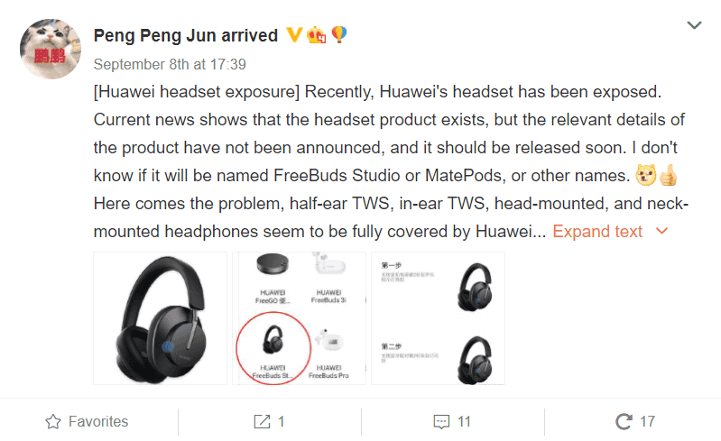 Huawei Wireless Headset