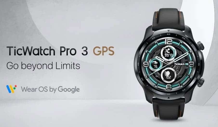 Mobvoi Ticwatch Pro 3 GPS launched in India for ₹27,999 (~$381