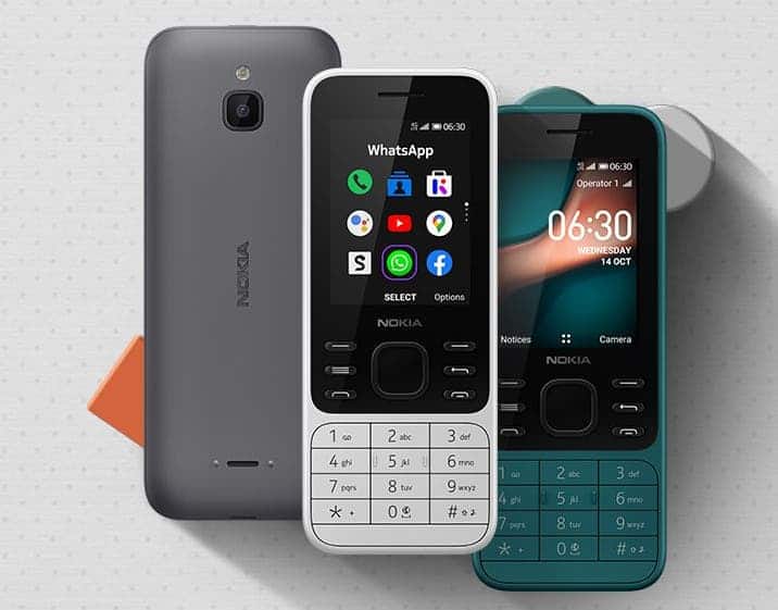Nokia 6300 4G, 8000 4G feature phones with WhatsApp, Google Assistant  launched – Firstpost